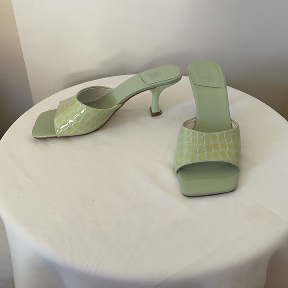 Jeffery Campbell light green stone shoes size 8 - Picture 3 of 6
